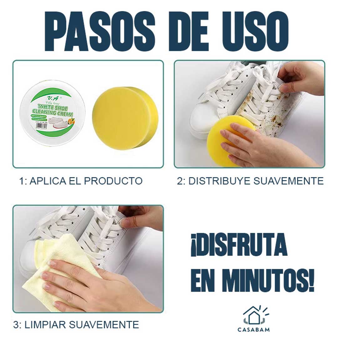 OFERTA 2X1 - Limpiador Express para Zapato Blancas - Limpios al instante cuando más los necesitas