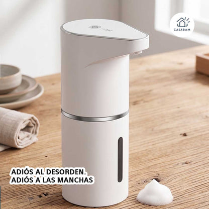 Dispensador Automático De Jabón con Sensor - Detecta tu mano y libera el jabón al instante, sin contacto