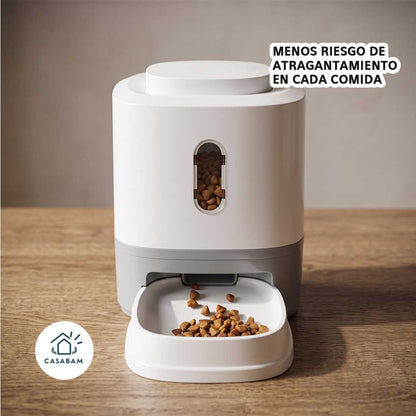 Dispensador de Alimento - Obliga a tu mascota a comer despacio - Protege de un atragantamiento