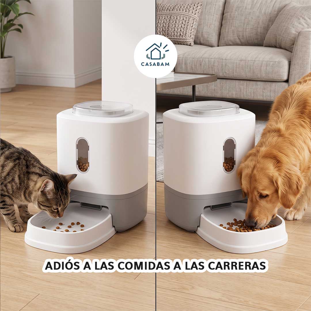 Dispensador de Alimento - Obliga a tu mascota a comer despacio - Protege de un atragantamiento