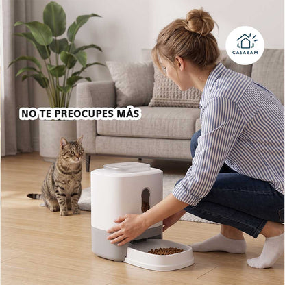 Dispensador de Alimento - Obliga a tu mascota a comer despacio - Protege de un atragantamiento