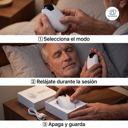 Dispositivo De Terapia Para El Sueño  - Recupera noches de sueño real sin depender de pastillas