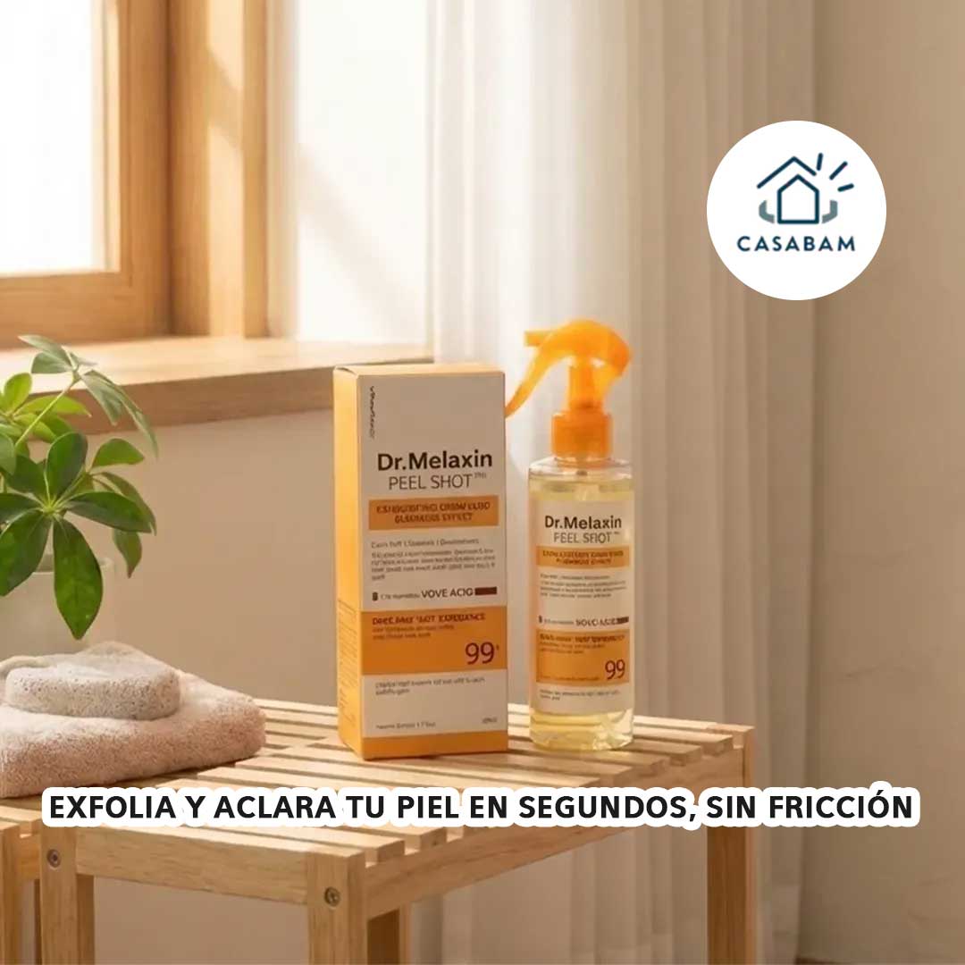 Dr Melaxin - Elimina células muertas y renueva tu piel - Brillo natural desde la primera aplicación