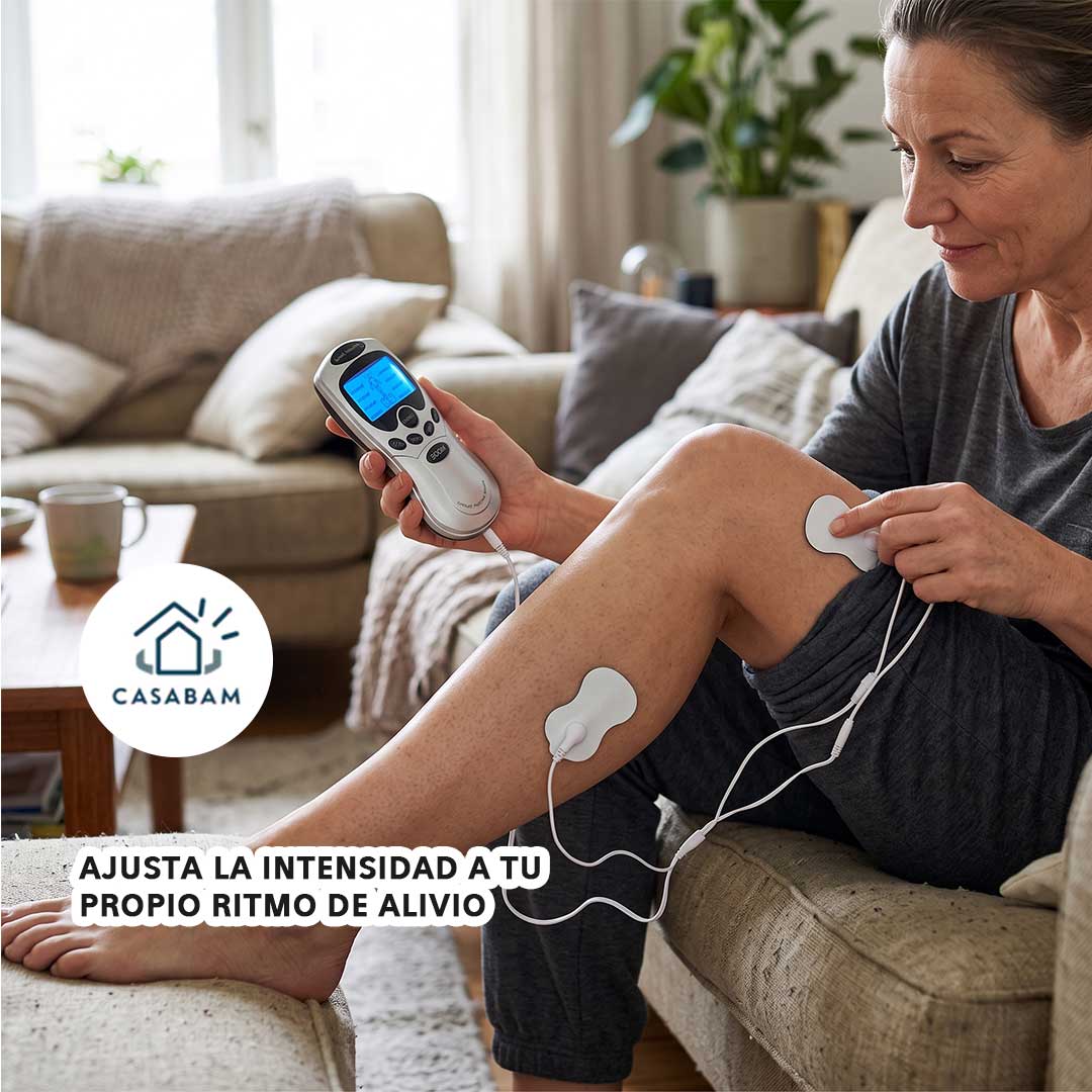 Estimulador Tens Alivio Total - Alivia el dolor de espalda y cuello desde la primera sesión