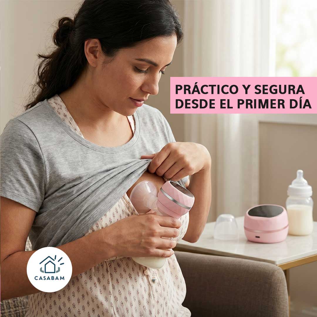 Extractor de Leche Materna Eléctrico – Extracción práctica y segura – Facilita tu lactancia desde el primer día