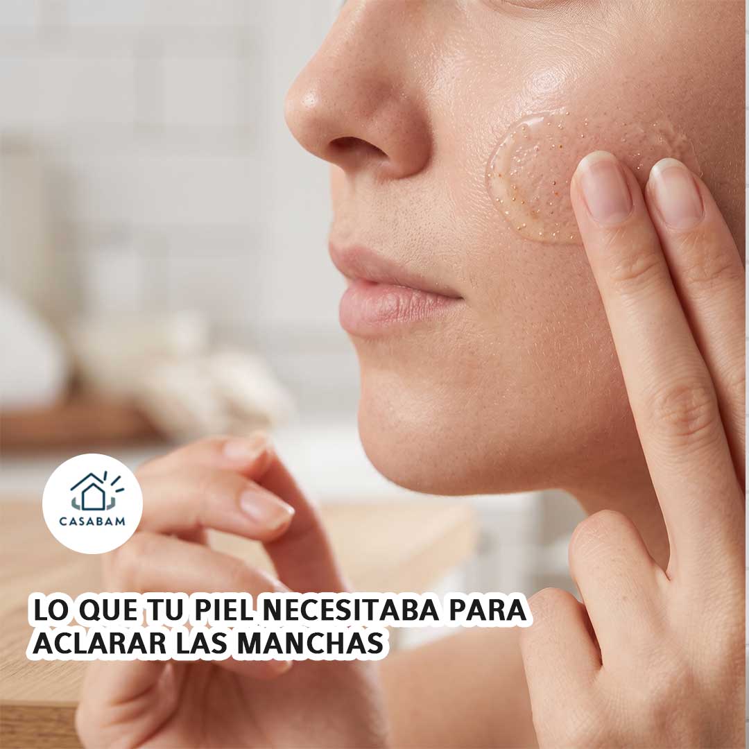 Gel Exfoliante Facial Baba Caracol - Aclara manchas y marcas de acné — Mientras hidratas tu piel cada día