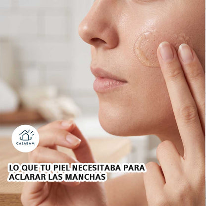 Gel Exfoliante Facial Baba Caracol - Aclara manchas y marcas de acné — Mientras hidratas tu piel cada día