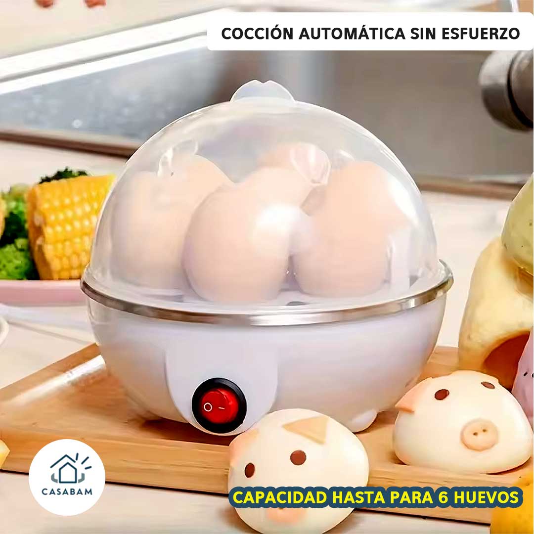 Hervidor de Huevos Automático - Cocción Precisa - Huevos listos en solo 10 minutos