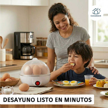 Hervidor de Huevos Automático - Cocción Precisa - Huevos listos en solo 10 minutos