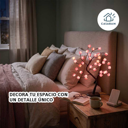 Lámpara de Árbol Flor de Cerezo - Ilumina y decora tu pieza - Transforma el ambiente de tu espacio al instante