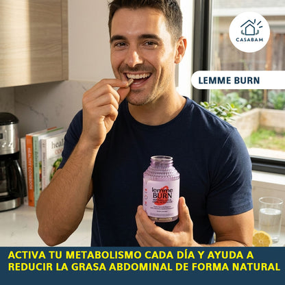 Lemme Burn – Quemador Natural – Activa tu metabolismo y reduce grasa abdominal cada día