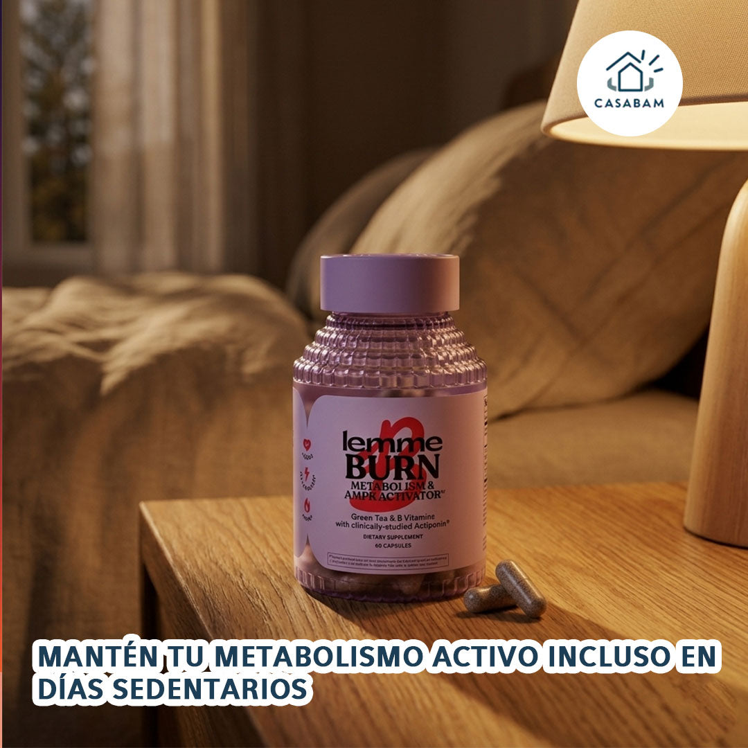 Lemme Burn – Quemador Natural – Activa tu metabolismo y reduce grasa abdominal cada día