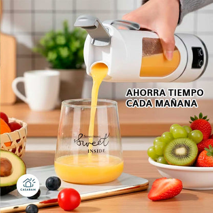 Licuadora Portátil Personal USB – Mezcla instantánea – Batidos listos en segundos donde estés