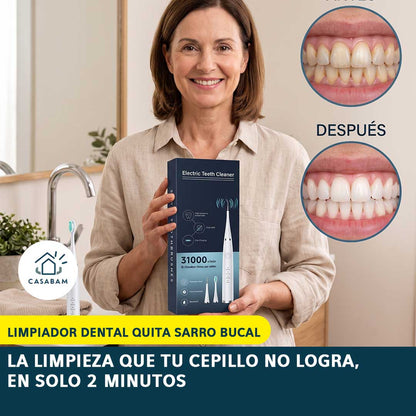 Limpiador Dental Quita Sarro Bucal - Siente una limpieza profesional todos los días, sin ir al dentista