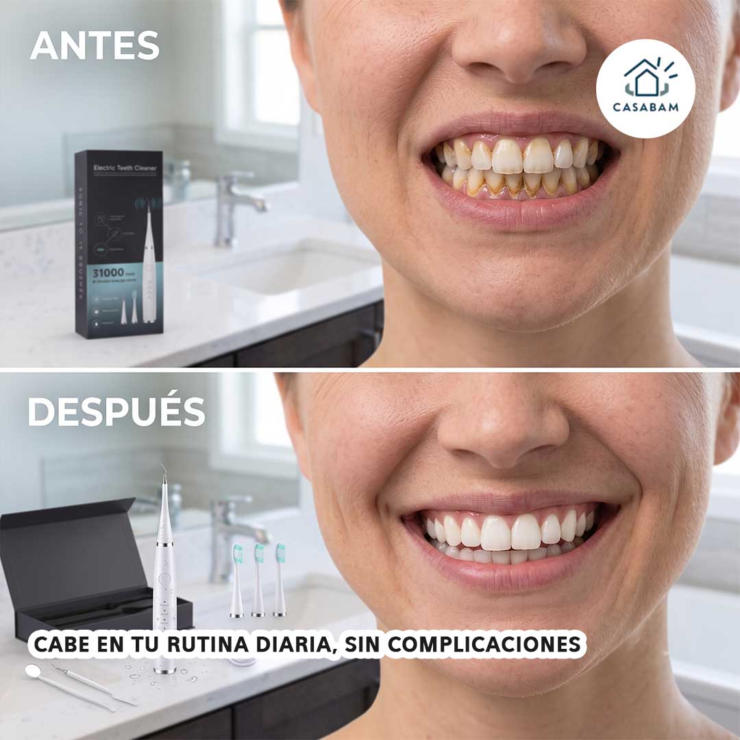 Limpiador Dental Quita Sarro Bucal - Siente una limpieza profesional todos los días, sin ir al dentista