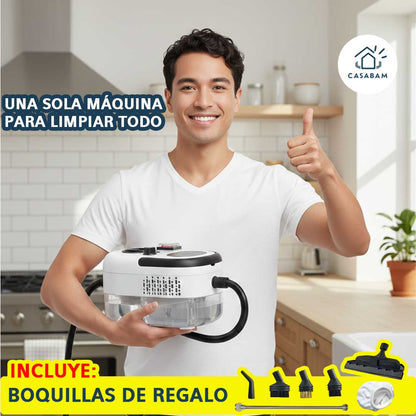 Limpiador de Vapor a Presión Multiuso - impieza Profunda General – Extractor, Estufa y Motor en Minutos