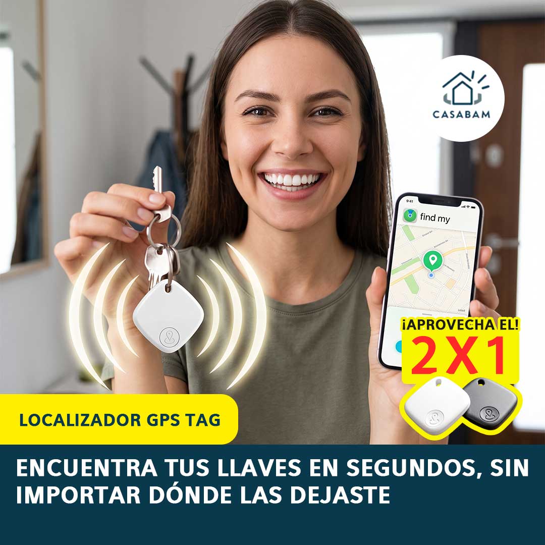 Localizador GPS Tag - Rastrea tus objetos por Bluetooth desde el celular - No pierdas tiempo