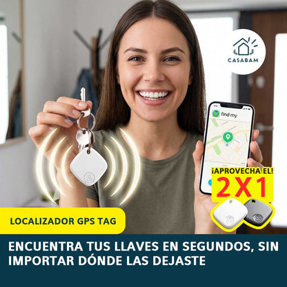 Localizador GPS Tag - Rastrea tus objetos por Bluetooth desde el celular - No pierdas tiempo
