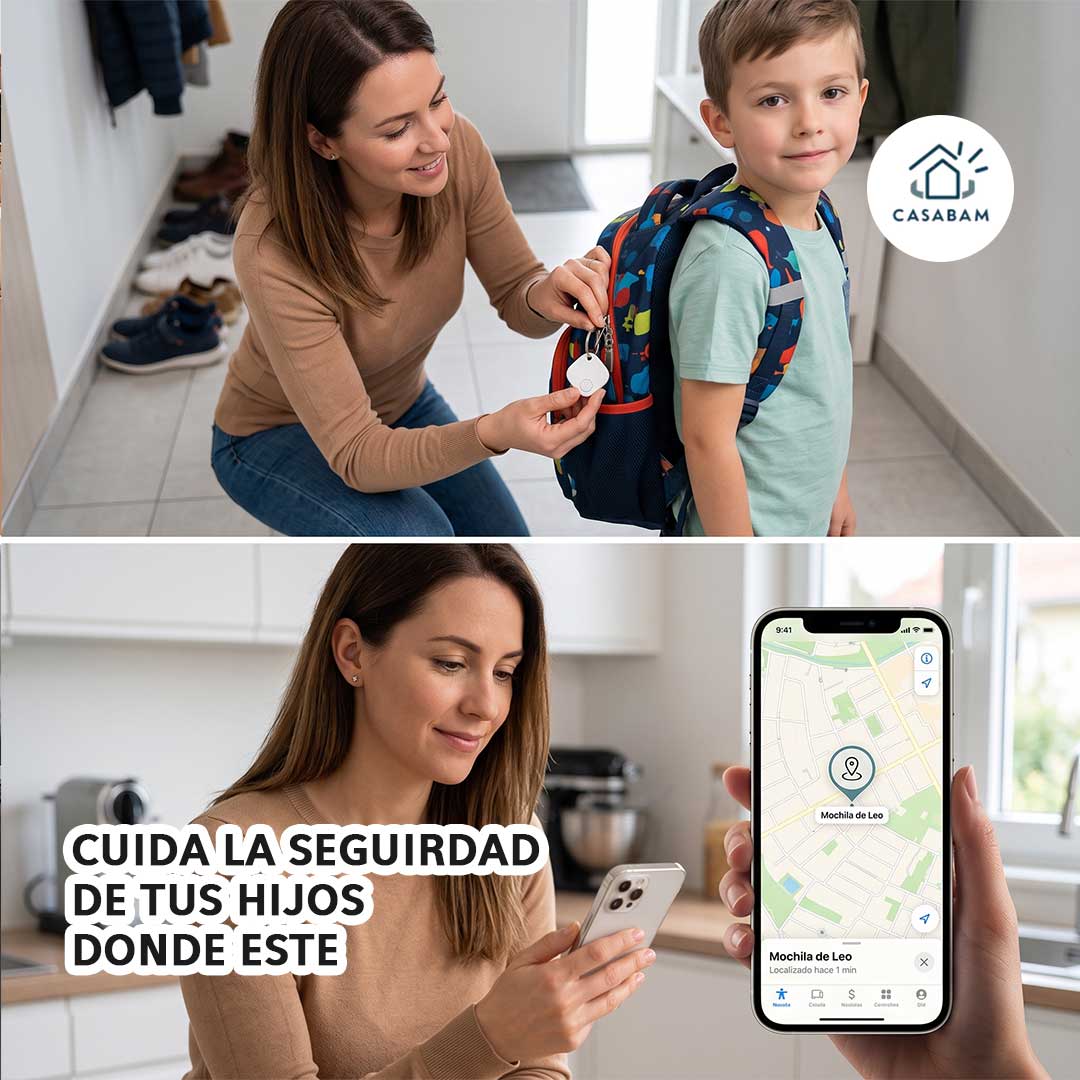 Localizador GPS Tag - Rastrea tus objetos por Bluetooth desde el celular - No pierdas tiempo