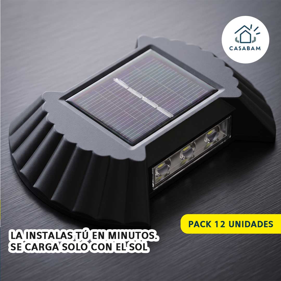 Luces Solares Automáticas - Se encienden solas cuando oscurece - Olvídate de pagar de mas en electricidad