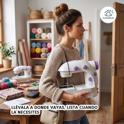 Máquina de Coser Portátil - Cose y Repara al Instante - Arregla Tu Ropa en Minutos, Sin Salir de Casa