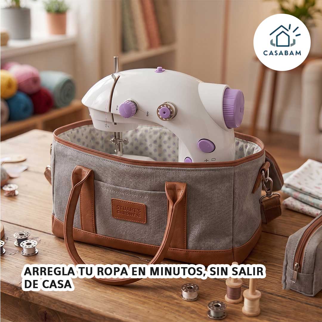 Máquina de Coser Portátil - Cose y Repara al Instante - Arregla Tu Ropa en Minutos, Sin Salir de Casa