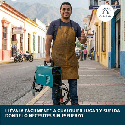 Maquina Soldadora 220v 48kw – Repara y Suelda en Casa Fácil – Sin depender de técnicos ni equipos grandes