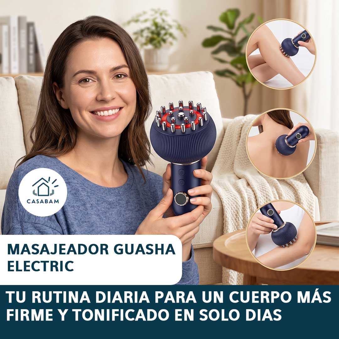 Masajeador Guasha Electric - Drena y esculpe tu cuerpo en solo 5 minutos al día