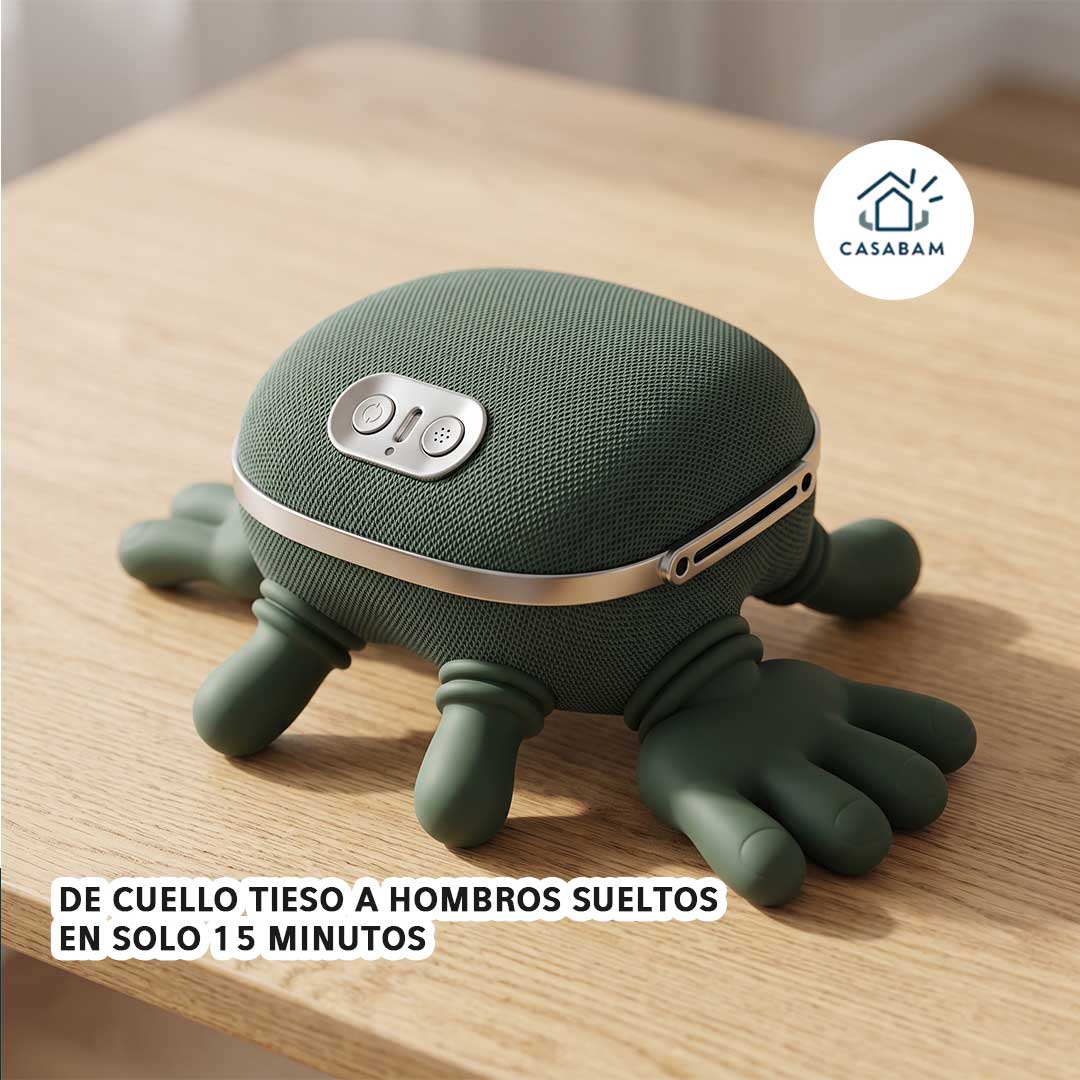 Masajeador con Dedos - Para cuello, hombros y espalda baja - Un solo aparato para las 3 zonas que más te pesan