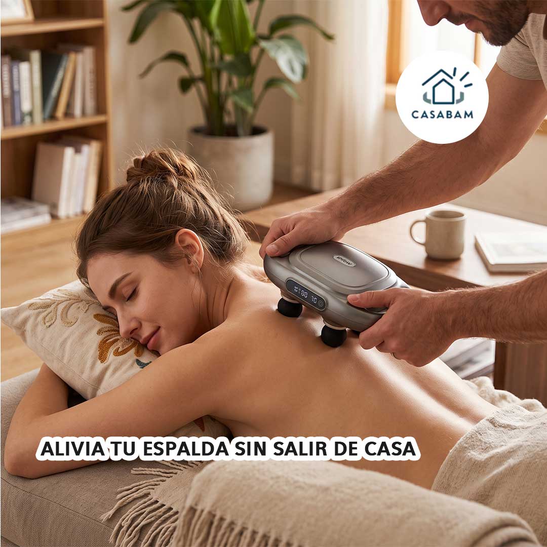 Masajeador de Percusión Digital – Relaja los músculos con masaje profundo en casa