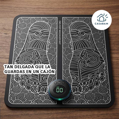 Masajeador de pies eléctrico - Relaja tus pies con impulsos suaves - Siente el alivio en 15 minutos desde tu casa