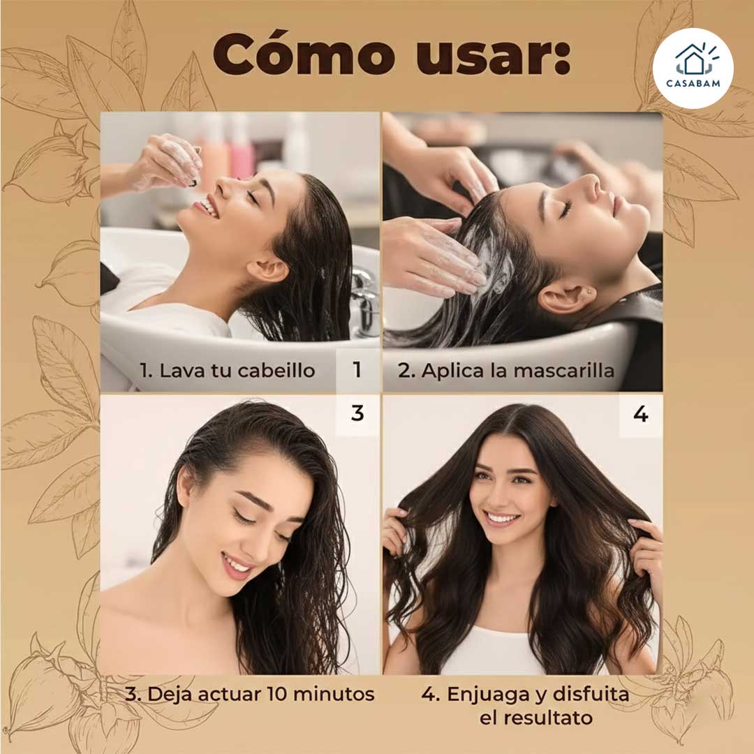 Mascarilla Capilar – Reparación Intensiva – Repara tu cabello dañado desde el primer uso y devuélvele suavidad real