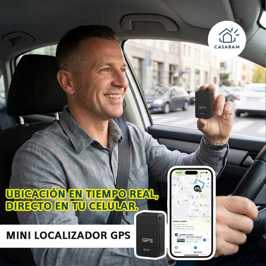 Mini Localizador GPS - Localizador en tiempo real - Encuentra tu auto al instante desde donde estés, sin aplicaciones complicadas.