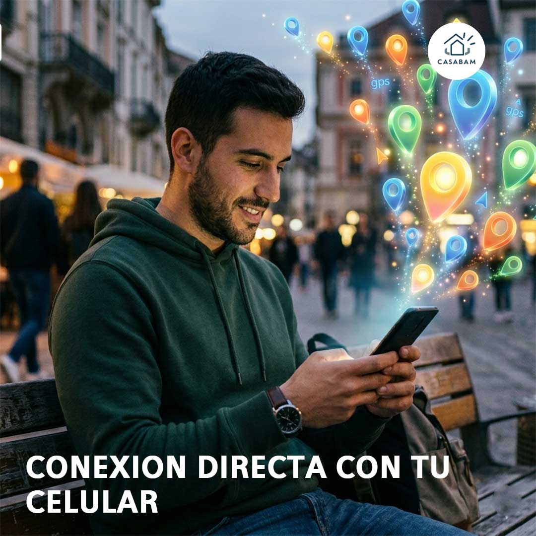 Mini Localizador GPS - Localizador en tiempo real - Encuentra tu auto al instante desde donde estés, sin aplicaciones complicadas.