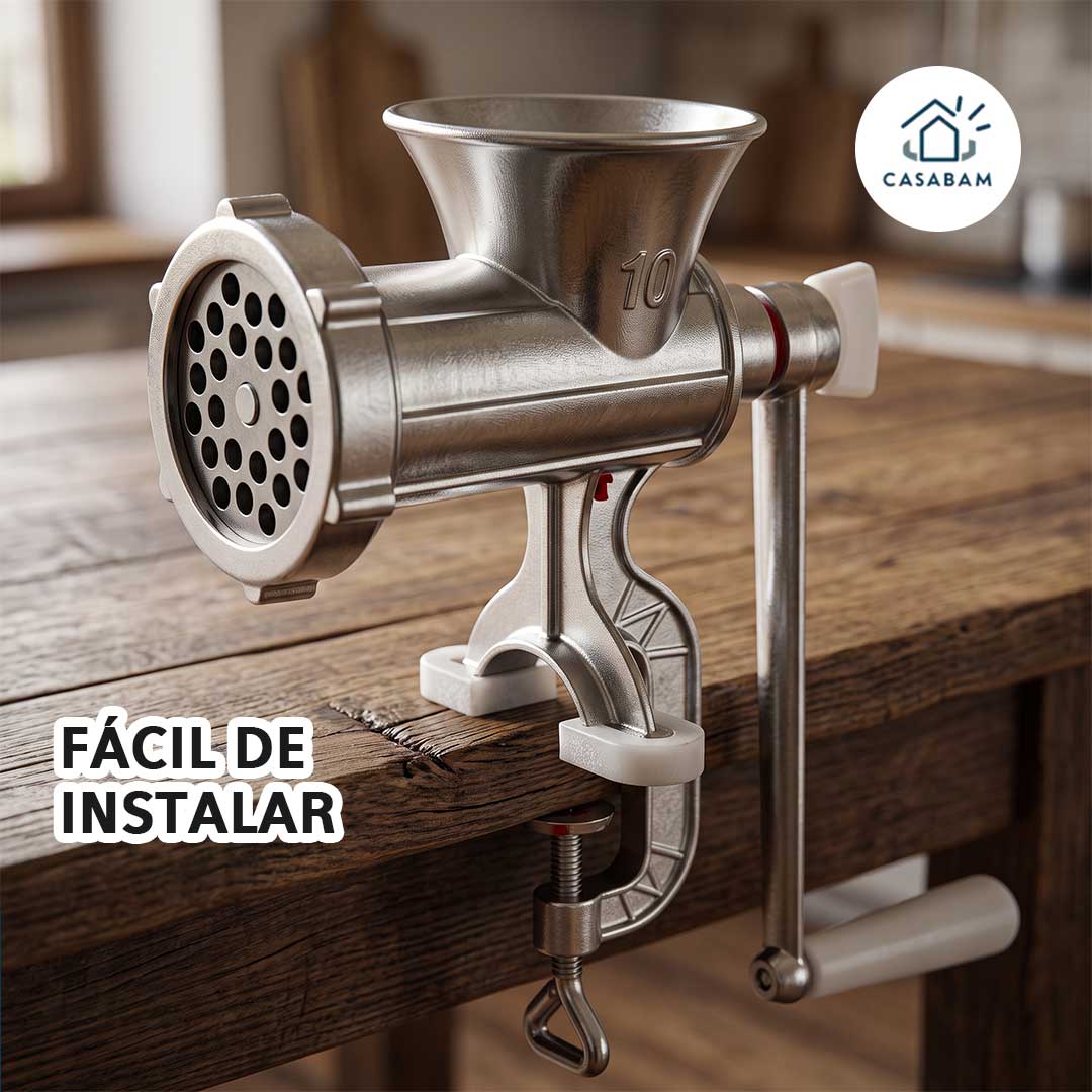Molino de Carne - Procesa tu propia carne molida - Fresca en minutos, sin comprarla procesada