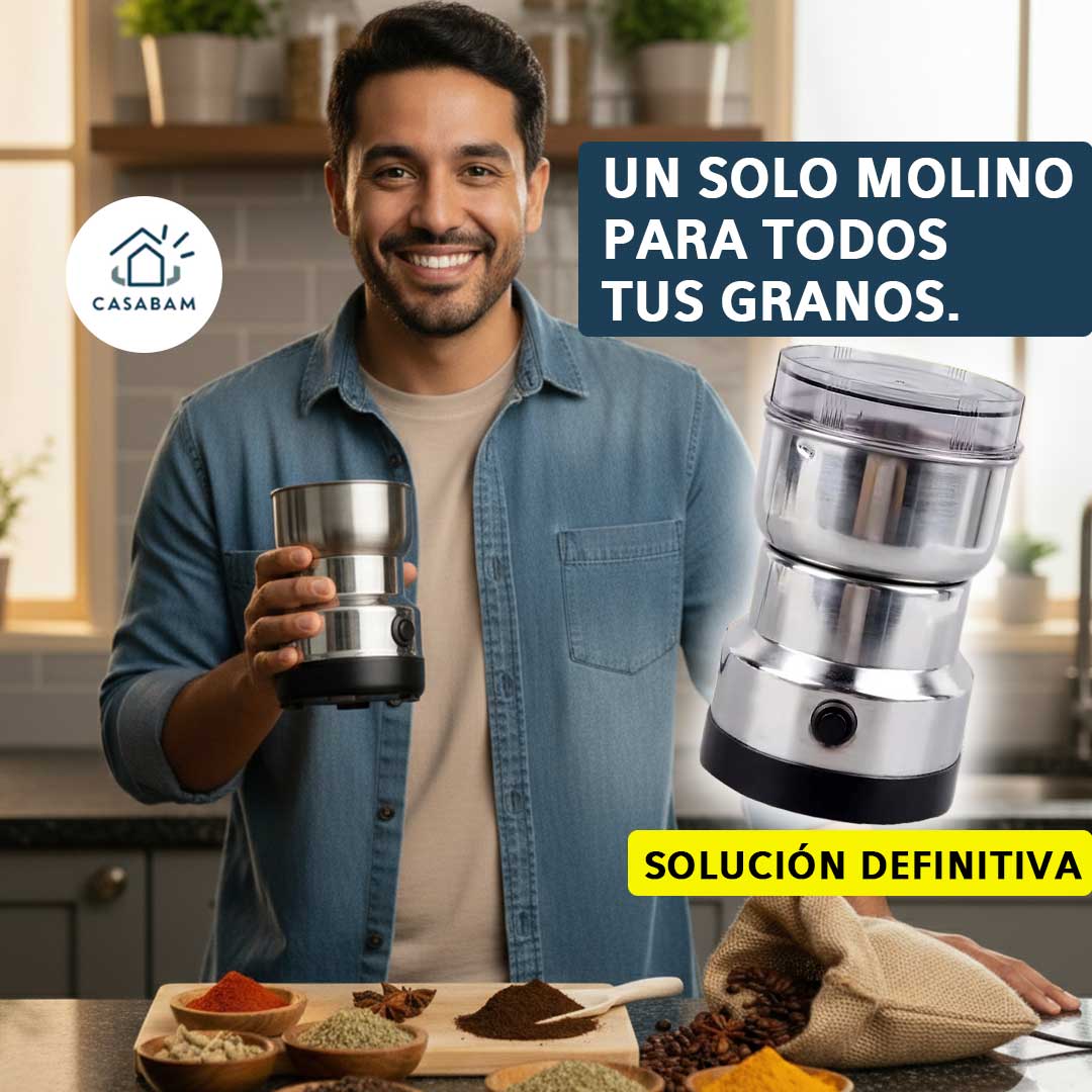 Molino – Muele Todo Tipo de Granos – Sabor fresco al instante sin esfuerzo