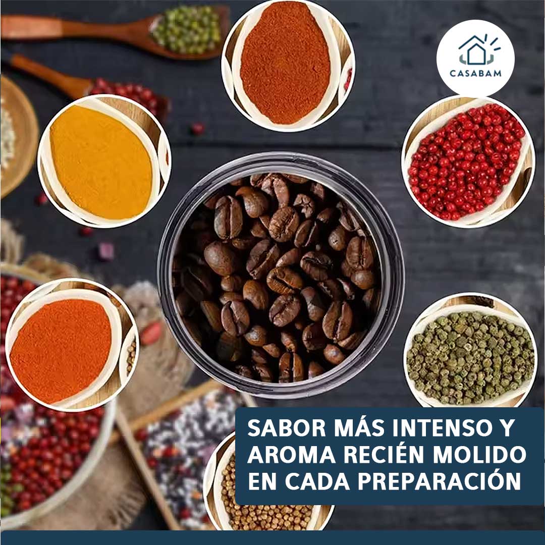 Molino – Muele Todo Tipo de Granos – Sabor fresco al instante sin esfuerzo