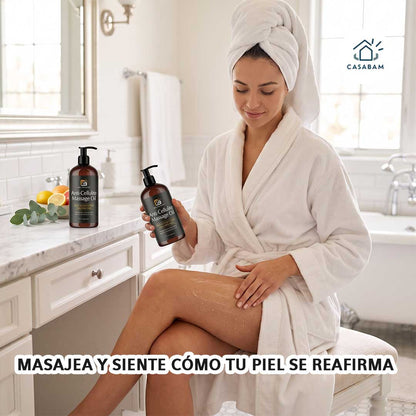 Pack Dúo Reafirmante - Aceite de Masaje Anticelulítico - Piel más firme desde la primera semana