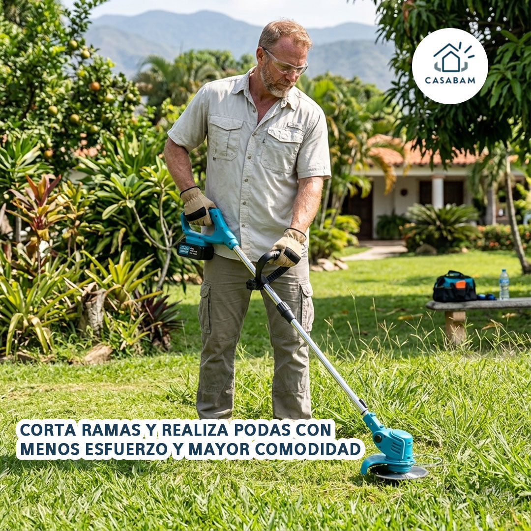 Combo Jardinería Eléctrico 4 en 1 – Trabajo Rápido y Cómodo – Arregla todo tu jardín con menos esfuerzo