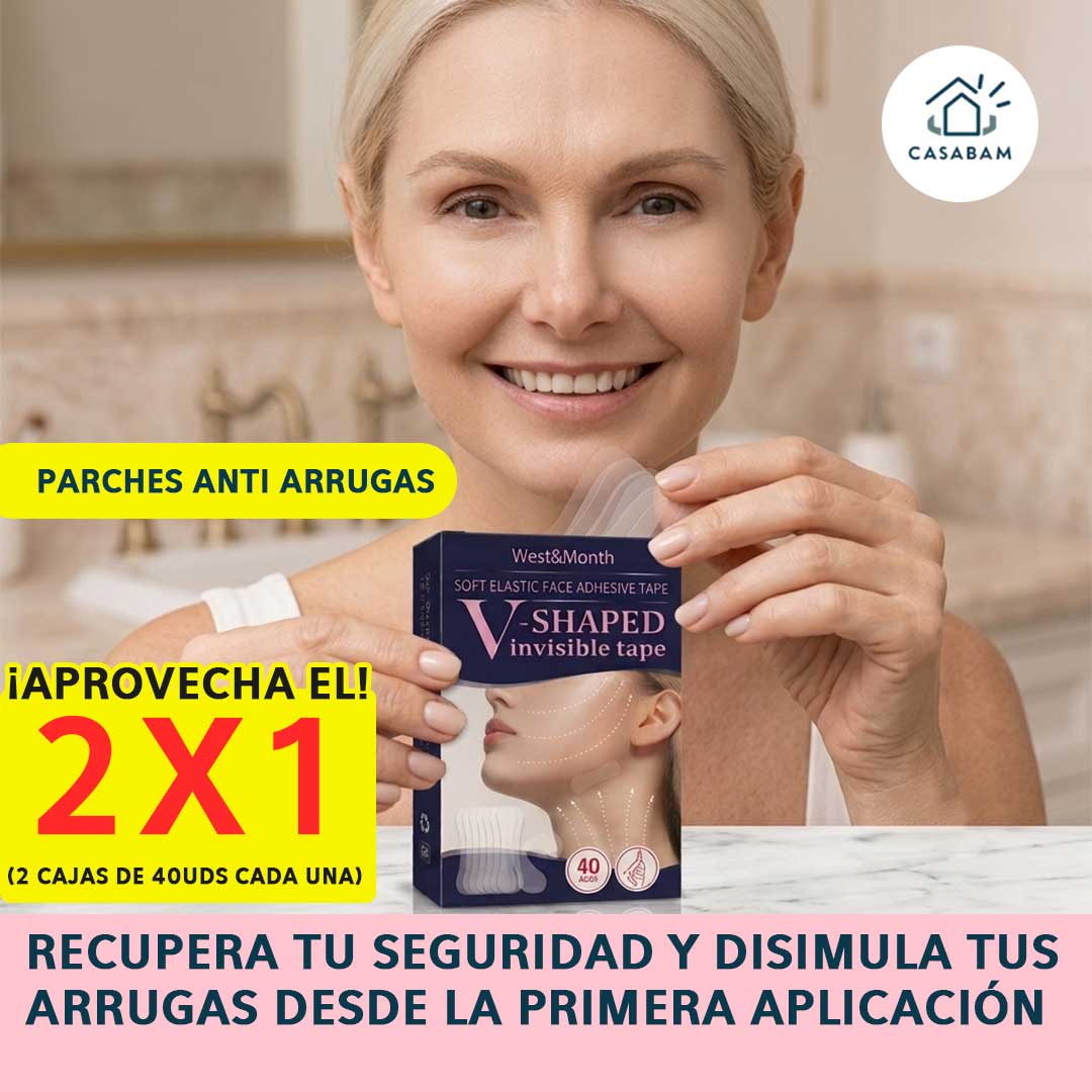 Parches anti arrugas - Tensan tu Piel al Instante - Sin Bótox ni Cirugías Costosas