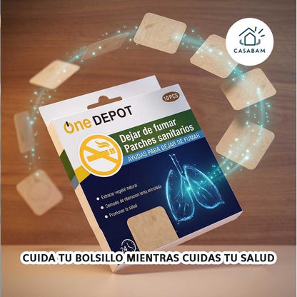 Parches para Dejar de Fumar - Acompañan tu proceso para dejar el hábito - Cuida tu salud un día a la vez
