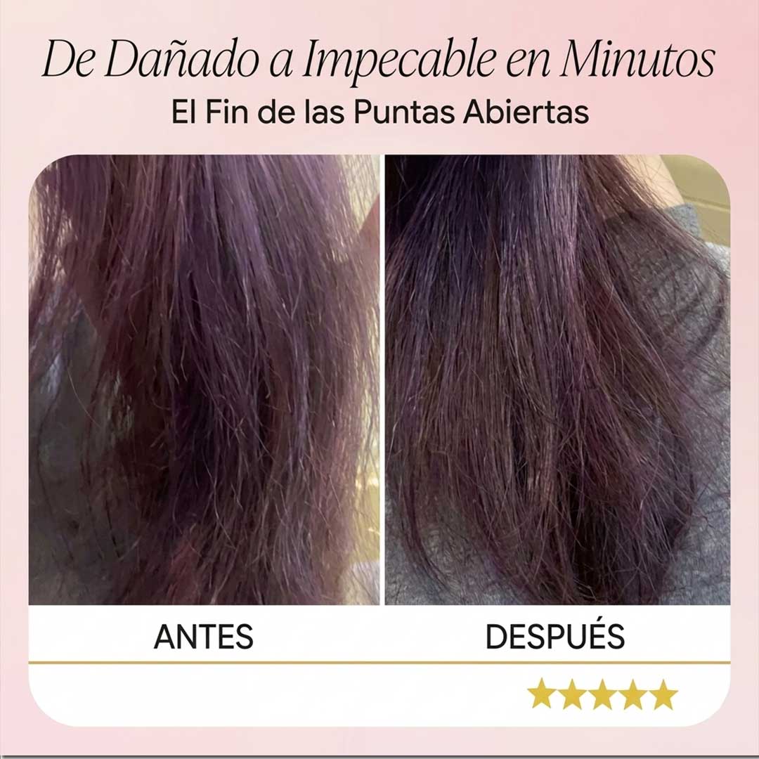 Peine De Aire Caliente - Controla el frizz y elimina las puntas esponjadas sin usar plancha ni productos adicionales