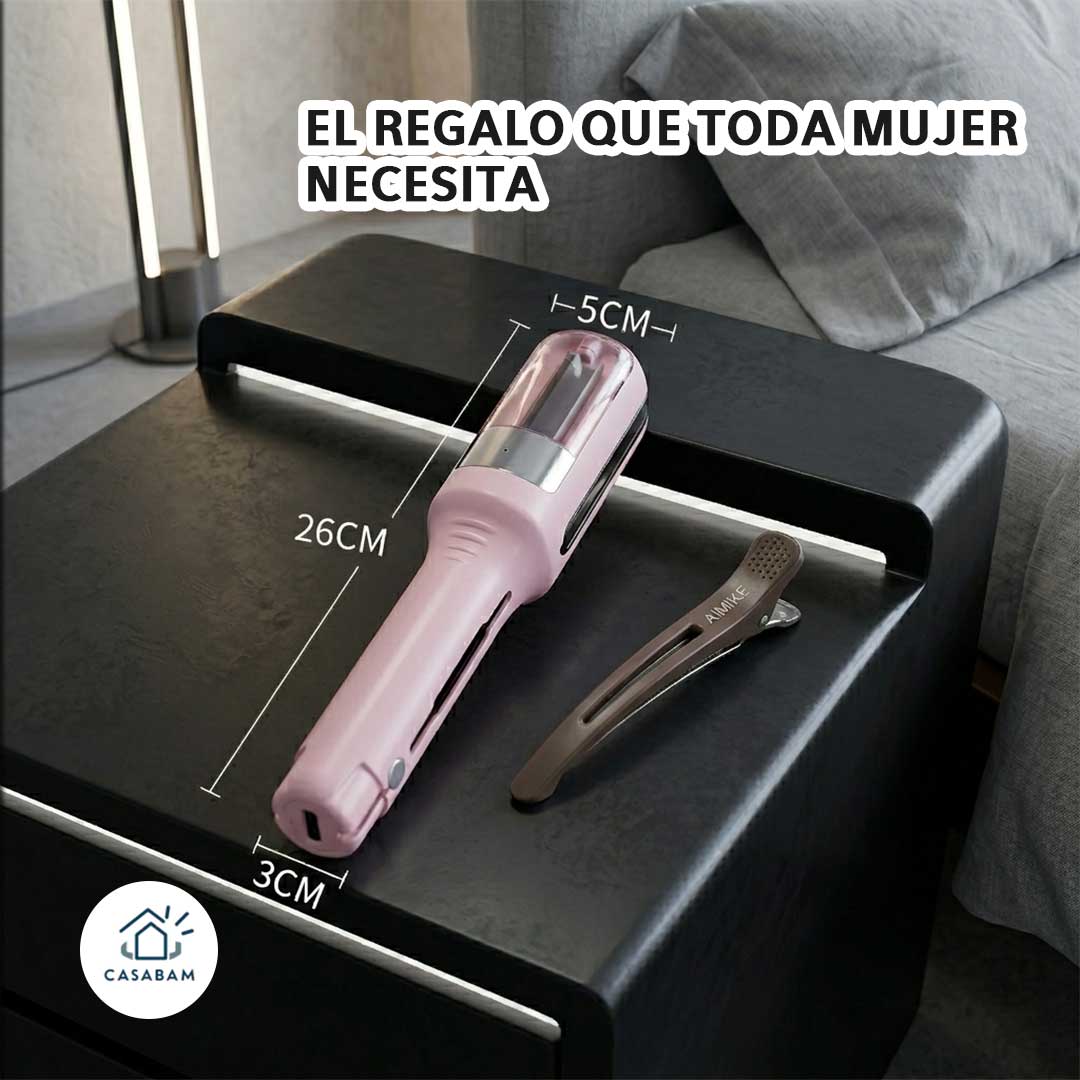 Peine De Aire Caliente - Controla el frizz y elimina las puntas esponjadas sin usar plancha ni productos adicionales