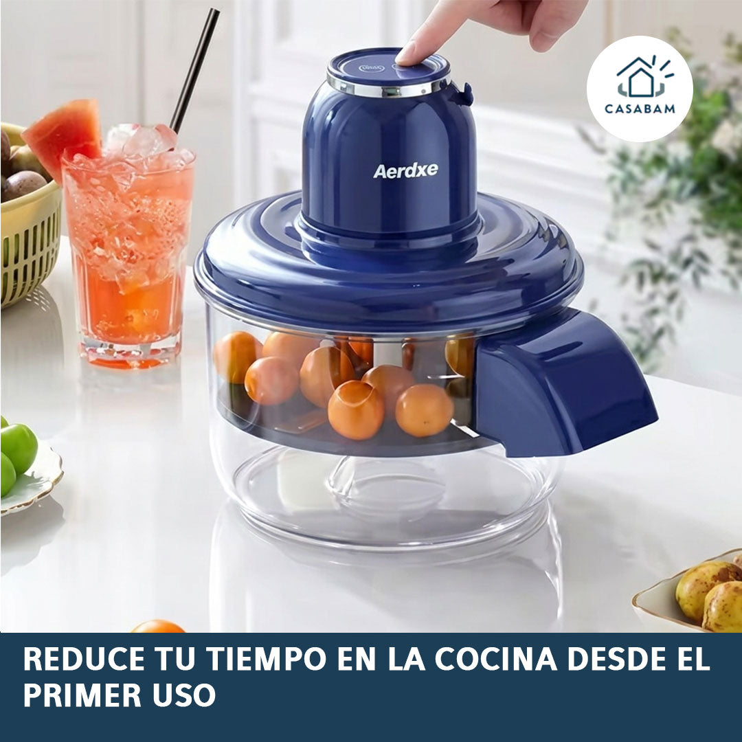 Pelador Eléctrico De Frutas - rápido y seguro – Pela frutas y verduras en segundos sin esfuerzo ni riesgo