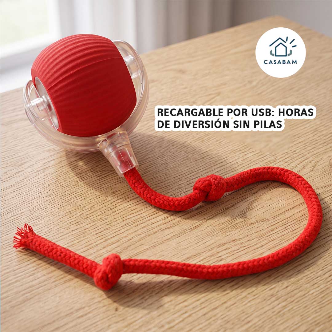 Pelota Inteligente para Mascota -Se mueve sola - Activa el instinto cazador de tu mascota desde el primer minuto de juego