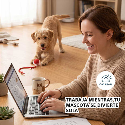 Pelota Inteligente para Mascota -Se mueve sola - Activa el instinto cazador de tu mascota desde el primer minuto de juego