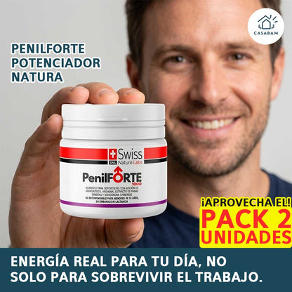 PenilForte Potenciador - Cápsula diaria para recuperar energía y vitalidad masculina — Deja de sobrevivir el día. Empieza a vivirlo con energía real