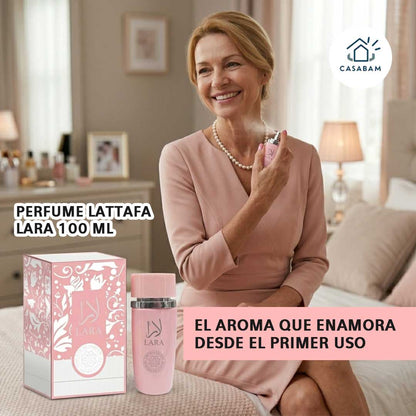 Perfume LATTAFA LARA - El perfume que regala momentos únicos - El aroma que enamora desde el primer spray, sin importar la ocasión