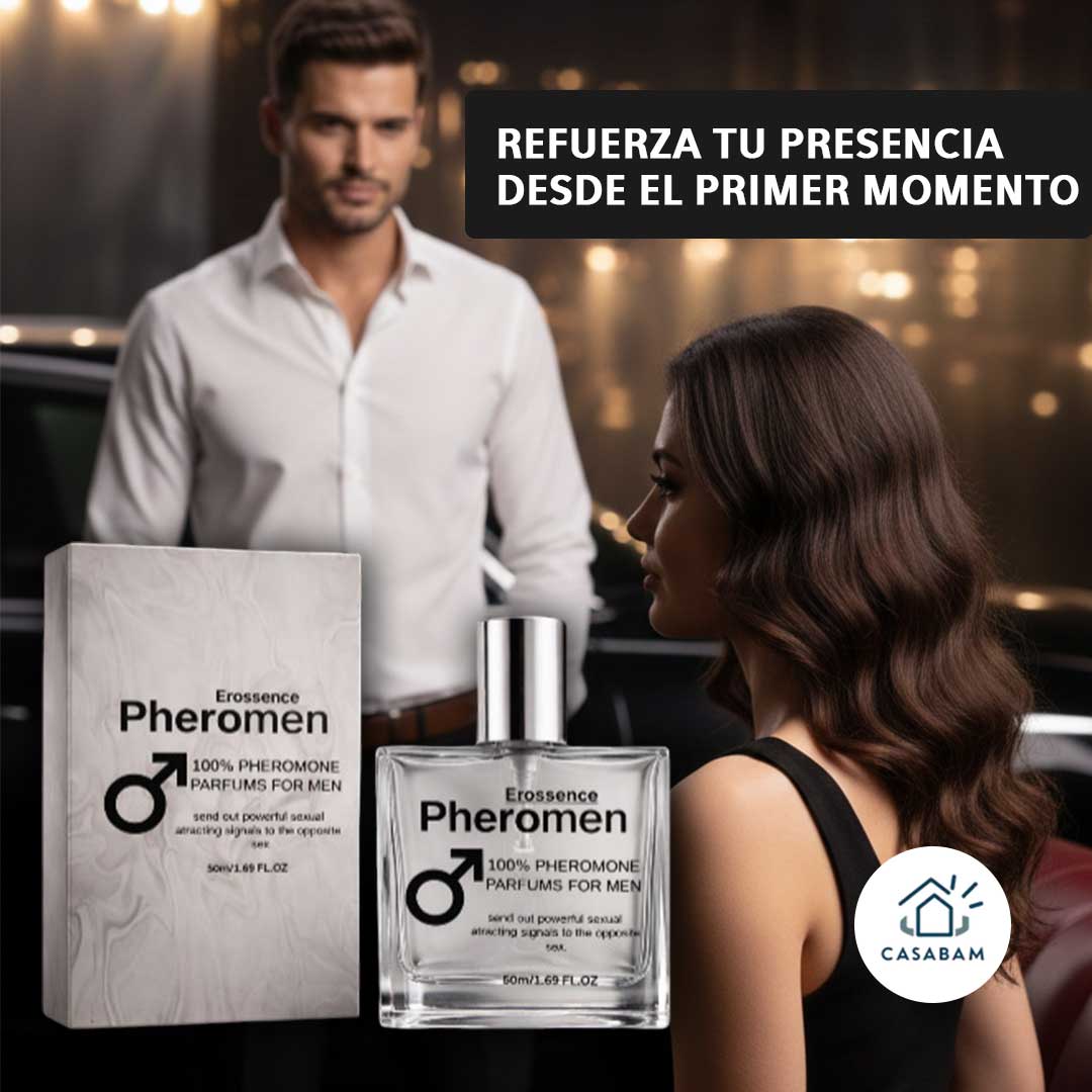 Fragancia Masculina con Feromonas – Refuerza tu presencia – Potencia tu atractivo natural en cada interacción