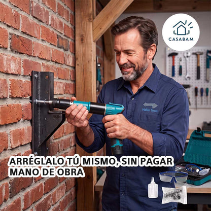 Pistola De Clavos y remachadora Automática - Termina tus arreglos en la mitad del tiempo, sin martillazos